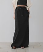 【ローリーズファーム/LOWRYS FARM】の【ロング丈販売開始】カットリブタイトスカート ブラック09|ID: prp329100004529848 ipo3291000000034568832