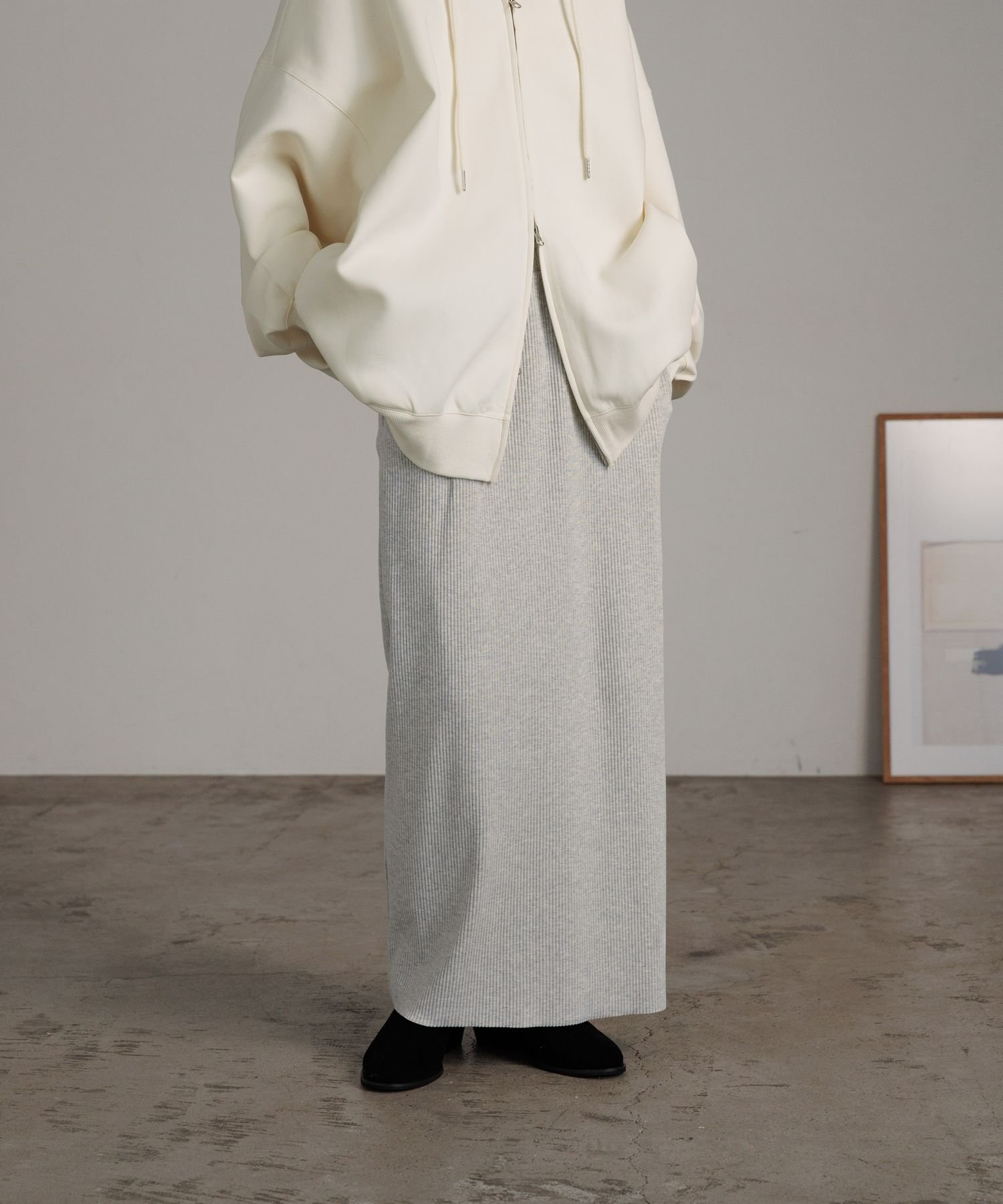 【ローリーズファーム/LOWRYS FARM】の【ロング丈販売開始】カットリブタイトスカート インテリア・キッズ・メンズ・レディースファッション・服の通販 founy(ファニー) 　ファッション　Fashion　レディースファッション　Fashion for Women　スカート　Skirts　カーディガン　Cardigan, Knitwear　吸水　Absorbent, Quick-Dry　抗菌　Antibacterial, Bacteria-Resistant　タイトスカート　Pencil Skirt, Tight Skirt　トレンド　Trend, Trending Now　ベーシック　Basic, Essential　ロング　Long, Long-Length　おすすめ　Recommended / Our Picks　グレー12|ID: prp329100004529848 ipo3291000000035037425