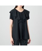 【アナイ/ANAYI】のシアーオーガンジーラッフル ブラウス black|ID: prp329100004529855 ipo3291000000032026984