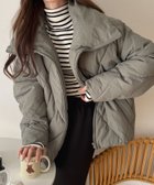 【アンドミー/andme】のダイヤ キルティング フェイクダウン ジャケット 人気、トレンドファッション・服の通販 founy(ファニー) ファッション Fashion レディースファッション Fashion for Women アウター Coat / Outerwear Collection レディースジャケット・軽アウター Jackets おすすめ Recommended / Our Picks キルティング Quilted, Quilting キルト Quilt, Quilted Fabric ジャケット Jacket, Outerwear トレンド Trend, Trending Now ドローコード Drawcord, Drawstring Cord ハイネック High Neck, Mock Neck ブラウジング Blouson Silhouette, Cinched Waist ポケット Pocket, Pocket Detail 防寒 Cold Protection, Winter-Ready thumbnail ライトカーキ|ID: prp329100004529871 ipo3291000000033610930