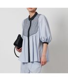 【ユナイテッドアローズ/UNITED ARROWS】のエンブロイダリー ショートスリーブ ブラウス 人気、トレンドファッション・服の通販 founy(ファニー) ファッション Fashion レディースファッション Fashion for Women トップス・カットソー Cut & Sew Tops シャツ・ブラウス・オフィスカジュアル Elegant Blouses & Button-Ups エンブロイダリー Embroidery Design ヴィンテージ Vintage Style ギャザー Gathered, Ruffled ショート Short, Short Length ストレート Straight, Straight Cut スリーブ Sleeve, Long Sleeve / Short Sleeve セットアップ Set-Up, Coordinated Outfit タンブラー Tumbler, Travel Mug パイピング Piping, Trim Design ヨーク Yoke, Yoke Design おすすめ Recommended / Our Picks thumbnail LT.BLUE|ID: prp329100004529875 ipo3291000000033085252