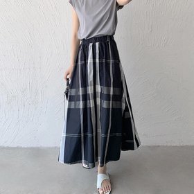 【メゾンドラティール/maison de LATIR】のバルーンスカート 春服 チェック柄ミモレ丈スカート 人気、トレンドファッション・服の通販 founy(ファニー) ファッション Fashion レディースファッション WOMEN スカート Skirt ジャケット Jacket チェック Check トレンド Trend バルーン Balloon フレア Flare ボックス Box ミモレ Mimore 夏 Summer 定番 Standard 春 Spring S/S・春夏 Ss・Spring/Summer 結婚式 Wedding Ceremony |ID:prp329100004529889