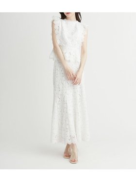 【セルフォード/CELFORD】のレースマーメイドスカート 人気、トレンドファッション・服の通販 founy(ファニー) ファッション Fashion レディースファッション WOMEN スカート Skirt スカラップ Scalloped セットアップ Set Up チェーン Chain フレア Flare マーメイド Mermaid レース Race 夏 Summer |ID:prp329100004529899