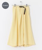 【アーバンリサーチ ドアーズ/URBAN RESEARCH DOORS】の『別注』Gramicci ナイロンロングスカート LEMON|ID: prp329100004529902 ipo3291000000032060920