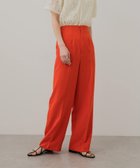 【センスオブプレイス/SENSE OF PLACE by URBAN RESEARCH】の『UR TECH DRYLUXE』リネンライクワイドパンツ RED|ID: prp329100004529906 ipo3291000000032027199
