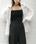 【センスオブプレイス/SENSE OF PLACE by URBAN RESEARCH】のタックポケットシアーストライプシャツ IVO ×IVO|ID: prp329100004529907 ipo3291000000032027211