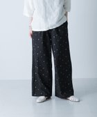 【かぐれ/kagure / URBAN RESEARCH】の小花刺繍イージーパンツ 人気、トレンドファッション・服の通販 founy(ファニー) ファッション Fashion レディースファッション WOMEN パンツ Pants インナー Inner シンプル Simple ポケット Pocket リネン Linen S/S・春夏 Ss・Spring/Summer おすすめ Recommend 夏 Summer 2025年 2025 2025春夏・S/S Ss,Spring/Summer,2025 thumbnail BLACK|ID: prp329100004529915 ipo3291000000032248815