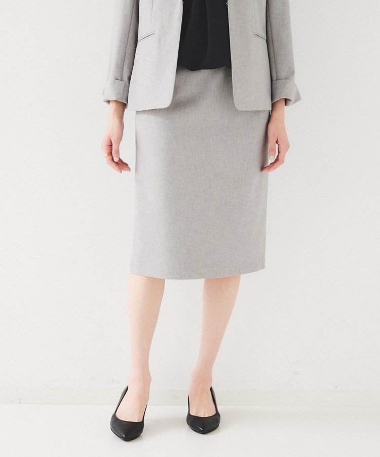 【アンタイトル/UNTITLED】の【セットアップ可能】リネンライク タイトスカート 人気、トレンドファッション・服の通販 founy(ファニー) 　ファッション　Fashion　レディースファッション　WOMEN　セットアップ　Setup　スカート　Skirt　おすすめ　Recommend　ジャケット　Jacket　セットアップ　Set Up　タイトスカート　Tight Skirt　バランス　Balance　ビジネス 仕事 通勤　Business　ポケット　Pocket　夏　Summer　定番　Standard　 other-1|ID: prp329100004529922 ipo3291000000032106075