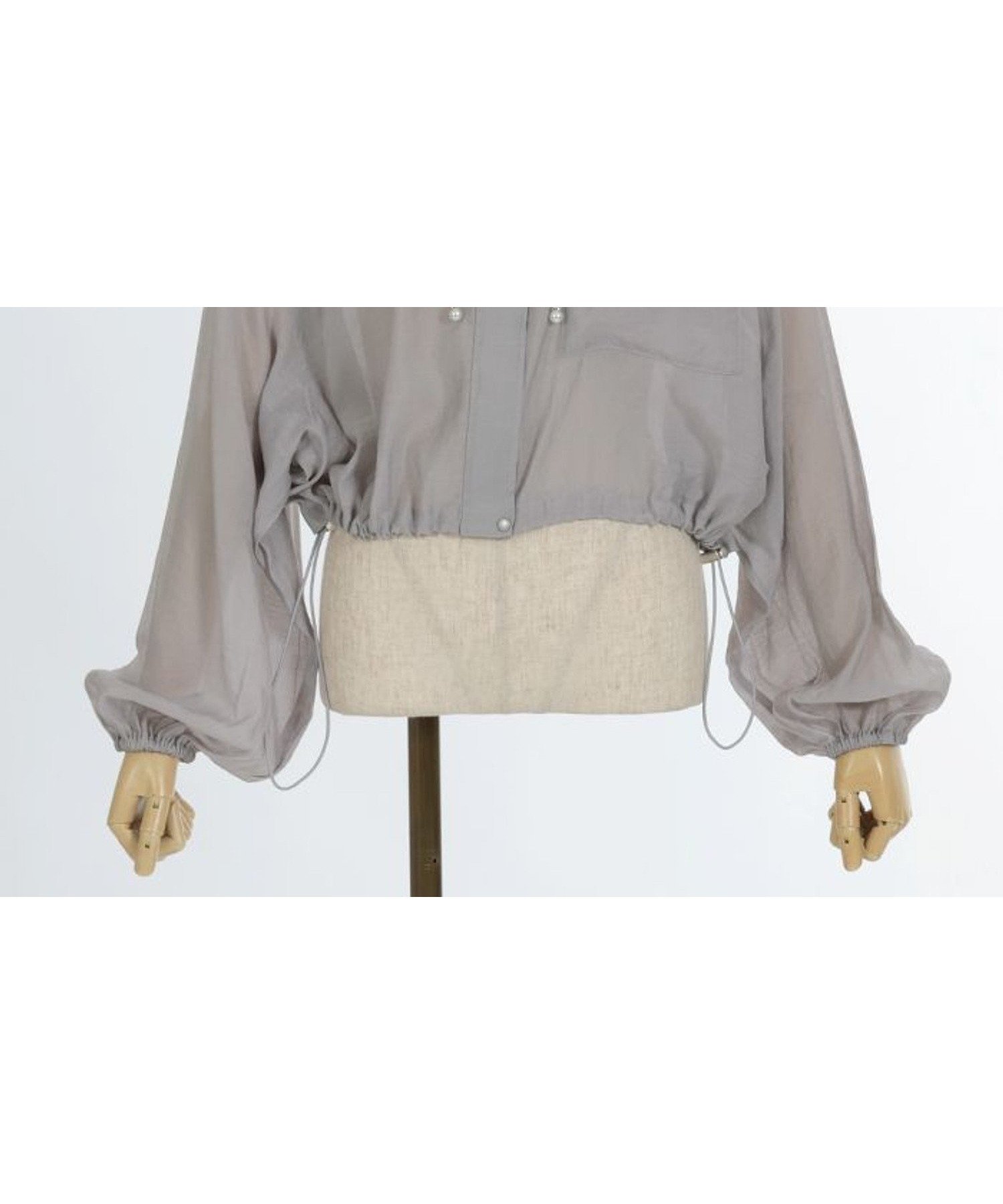 【アクシーズファム/axes femme】のポケット付シアーパーカー インテリア・キッズ・メンズ・レディースファッション・服の通販 founy(ファニー) 　ファッション　Fashion　レディースファッション　WOMEN　トップス・カットソー　Tops/Tshirt　パーカ　Sweats　シアー　Sheer　スタイリッシュ　Stylish　トレンド　Trend　ポケット　Pocket　今季　This Season　夏　Summer　グレージュ|ID: prp329100004529928 ipo3291000000032261625