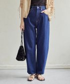 【ゼヴォン/Thevon】の【新色追加】カーブデニムパンツ ネイビー|ID: prp329100004529930 ipo3291000000032027309