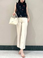 【スナイデル/SNIDEL】のピンタックカットパンツ 人気、トレンドファッション・服の通販 founy(ファニー) ファッション Fashion レディースファッション WOMEN パンツ Pants おすすめ Recommend カットソー Cut And Sew ストレート Straight セットアップ Set Up フロント Front ループ Loop |ID:prp329100004529976