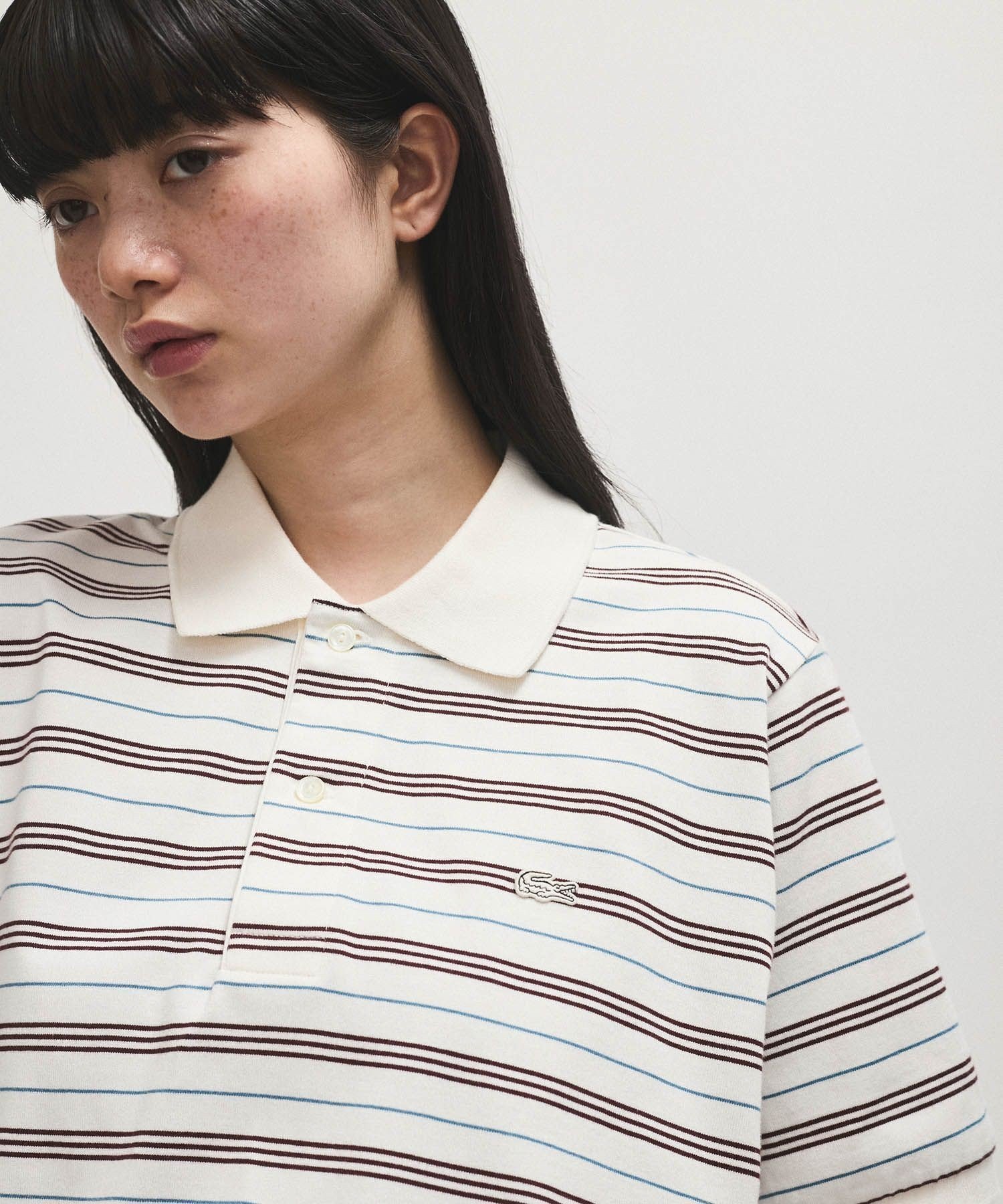 【アダム エ ロペ/ADAM ET ROPE'】の【LACOSTE for ADAM ET ROPE 】別注Multi Border Polo インテリア・キッズ・メンズ・レディースファッション・服の通販 founy(ファニー) 　ファッション　Fashion　レディースファッション　WOMEN　2025年　2025　2025春夏・S/S　Ss,Spring/Summer,2025　別注　Special Order　夏　Summer　春　Spring　S/S・春夏　Ss・Spring/Summer　キナリ系(17)|ID: prp329100004529991 ipo3291000000032027564