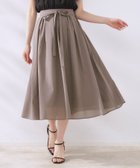 【クチュール ブローチ/Couture Brooch】の【きれいめ・通勤】細リボン付きパレットボイルスカート 人気、トレンドファッション・服の通販 founy(ファニー) ファッション Fashion レディースファッション WOMEN スカート Skirt おすすめ Recommend ギャザー Gather サテン Satin シアー Sheer ポケット Pocket リボン Ribbon エレガント 上品 Elegant ビジネス 仕事 通勤 Business thumbnail トープ|ID: prp329100004529995 ipo3291000000032027577