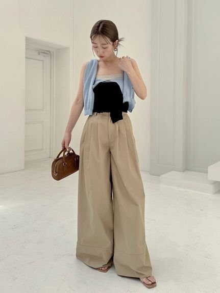 【スナイデル/SNIDEL】の【00サイズあり】バリエワイドパンツ インテリア・キッズ・メンズ・レディースファッション・服の通販 founy(ファニー) https://founy.com/ ファッション Fashion レディースファッション WOMEN パンツ Pants ギンガム Gingham セットアップ Set Up チェック Check デニム Denim トレンド Trend ポケット Pocket |ID: prp329100004529999 ipo3291000000032027594