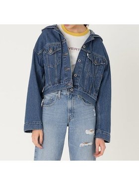 【リーバイス/Levis】のSILVERTAB(TM) フーデッド トラッカージャケット 人気、トレンドファッション・服の通販 founy(ファニー) ファッション Fashion レディースファッション Ladies' Fashion Online アウター Coat Outerwear ジャケット Jackets コレクション Collection シルバー Silver ジーンズ Jeans リラックス Relax ルーズ Loose ワイド Wide 人気 Popularity |ID:prp329100004530033