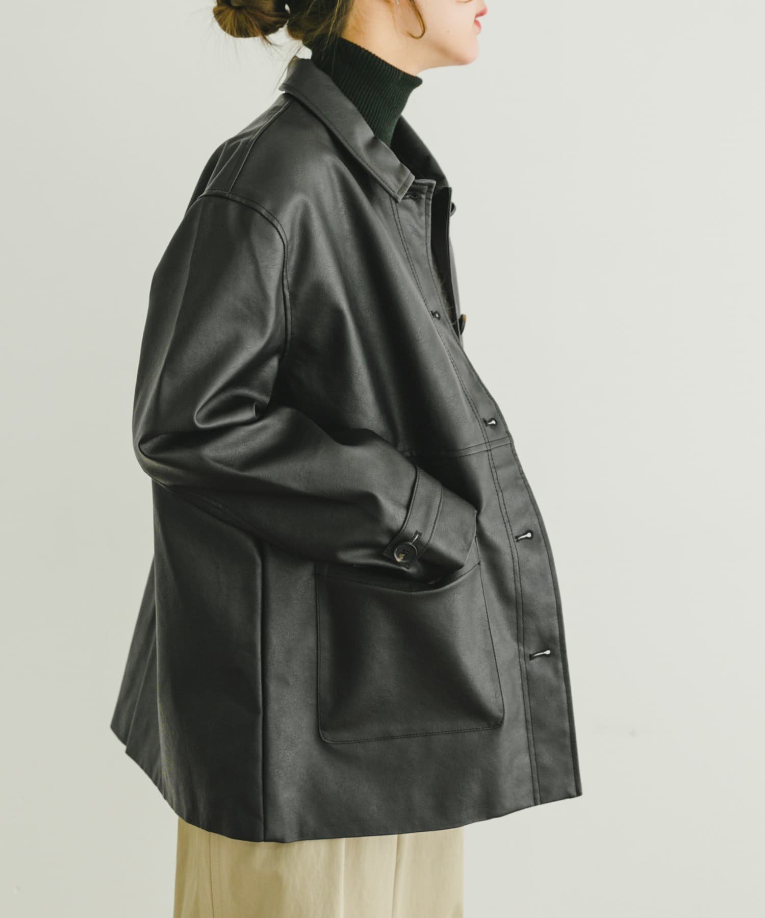 【アイテムズアーバンリサーチ/ITEMS URBAN RESEARCH】のカバーオールジャケット インテリア・キッズ・メンズ・レディースファッション・服の通販 founy(ファニー) 　ファッション　Fashion　レディースファッション　Fashion for Women　アウター　Coat / Outerwear Collection　レディースジャケット・軽アウター　Jackets　2025年　2025　2025春夏・S/S　Spring/Summer 2025 SS25　クール　Cool, Chic　シンプル　Simple, Minimal　夏　Summer　S/S・春夏　SS, Spring/Summer, Warm Season　軽量　Lightweight, Ultra Light　BLK|ID: prp329100004530041 ipo3291000000033897512