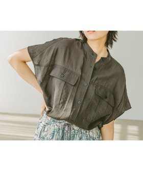 【ベイフロー/BAYFLOW】の≪一部 ≫ ショートとロングで選べる着丈 シアーワークシャツ 人気、トレンドファッション・服の通販 founy(ファニー) ファッション Fashion レディースファッション WOMEN トップス・カットソー Tops/Tshirt シャツ/ブラウス Shirts/Blouses おすすめ Recommend シアー Sheer ショート Short シンプル Simple トレンド Trend フラップ Flap ボトム Bottom ポケット Pocket リラックス Relax ロング Long ワイド Wide エレガント 上品 Elegant |ID:prp329100004530043