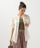 【ベイフロー/BAYFLOW】の≪一部 ≫ ショートとロングで選べる着丈 シアーワークシャツ 人気、トレンドファッション・服の通販 founy(ファニー) ファッション Fashion レディースファッション WOMEN トップス・カットソー Tops/Tshirt シャツ/ブラウス Shirts/Blouses おすすめ Recommend シアー Sheer ショート Short シンプル Simple トレンド Trend フラップ Flap ボトム Bottom ポケット Pocket リラックス Relax ロング Long ワイド Wide エレガント 上品 Elegant thumbnail オフホワイト11|ID: prp329100004530043 ipo3291000000032027785