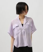 【ベイフロー/BAYFLOW】の≪一部 ≫ ショートとロングで選べる着丈 シアーワークシャツ 人気、トレンドファッション・服の通販 founy(ファニー) ファッション Fashion レディースファッション WOMEN トップス・カットソー Tops/Tshirt シャツ/ブラウス Shirts/Blouses おすすめ Recommend シアー Sheer ショート Short シンプル Simple トレンド Trend フラップ Flap ボトム Bottom ポケット Pocket リラックス Relax ロング Long ワイド Wide エレガント 上品 Elegant thumbnail ラベンダー95|ID: prp329100004530043 ipo3291000000032027794