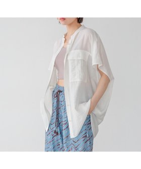 【ベイフロー/BAYFLOW】の≪一部 ≫ ショートとロングで選べる着丈 シアーワークシャツ 人気、トレンドファッション・服の通販 founy(ファニー) ファッション Fashion レディースファッション Fashion for Women トップス・カットソー Cut & Sew Tops シャツ・ブラウス・オフィスカジュアル Elegant Blouses & Button-Ups おすすめ Recommended / Our Picks シアー Sheer, See-Through ショート Short, Short Length シンプル Simple, Minimal トレンド Trend, Trending Now フラップ Flap, Flap Pocket ボトム Bottoms, Lower Wear ポケット Pocket, Pocket Detail リラックス Relax, Relaxed Fit ロング Long, Long-Length ワイド Wide, Wide Fit エレガント 上品 Elegant |ID:prp329100004530043