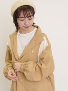 【サマンサモスモス/Samansa Mos2】の【撥水加工】切替2WAY配色パーカー 人気、トレンドファッション・服の通販 founy(ファニー) ファッション Fashion レディースファッション WOMEN トップス・カットソー Tops/Tshirt パーカ Sweats ギャザー Gather ドローコード Draw Cord パーカー Hoodie 切替 Switching 旅行 Travel thumbnail ベージュ|ID: prp329100004530049 ipo3291000000032368266