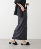 【センスオブプレイス/SENSE OF PLACE by URBAN RESEARCH】の『UR TECH DRYLUXE』リネンライクスリットタイトスカート NAVY|ID: prp329100004530050 ipo3291000000032027821