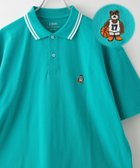 【コーエン/COEN】の【父の日ギフトにもおすすめ】ワンポイントベア刺繍カノコポロシャツ TURQUOISE|ID: prp329100004530052 ipo3291000000032148273