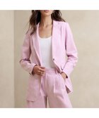 【バナナリパブリック ファクトリーストア/BANANA REPUBLIC FACTORY STORE】のBANANA REPUBLIC FACTORY STORE リネンブレンドブレザー 人気、トレンドファッション・服の通販 founy(ファニー) ファッション Fashion レディースファッション Ladies' Fashion Online デニム Denim ボーダー Border thumbnail PINK_LAVENDER|ID: prp329100004530068 ipo3291000000032610507