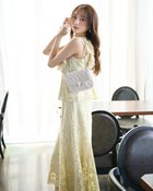【プロポーション ボディドレッシング/PROPORTION BODY DRESSING】のメッシュレースマーメイドスカート 人気、トレンドファッション・服の通販 founy(ファニー) ファッション Fashion レディースファッション WOMEN スカート Skirt おすすめ Recommend フェミニン Feminine メッシュ Mesh レース Race thumbnail イエロー|ID: prp329100004530072 ipo3291000000032027915