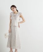 【プロポーション ボディドレッシング/PROPORTION BODY DRESSING】のメッシュレースマーメイドスカート 人気、トレンドファッション・服の通販 founy(ファニー) ファッション Fashion レディースファッション WOMEN スカート Skirt おすすめ Recommend フェミニン Feminine メッシュ Mesh レース Race thumbnail ベージュ|ID: prp329100004530072 ipo3291000000032027921