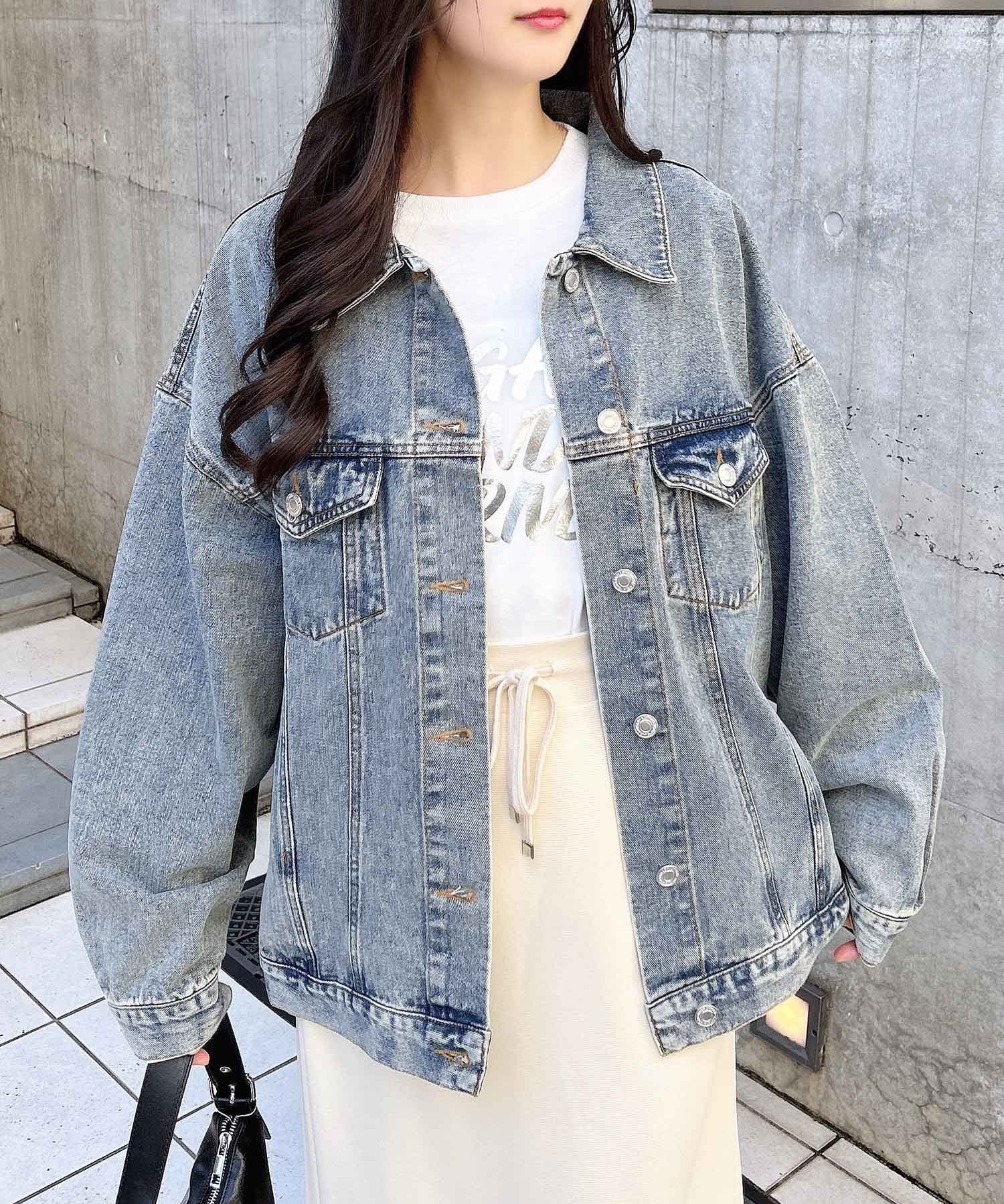 【イング/INGNI】のビッグ Gジャン インテリア・キッズ・メンズ・レディースファッション・服の通販 founy(ファニー) 　ファッション　Fashion　レディースファッション　WOMEN　アウター　Coat Outerwear　アウトドア　Outdoor　今季　This Season　ジャケット　Jacket　スラックス　Slacks　デニム　Denim　トレンド　Trend　バランス　Balance　パターン　Pattern　ビッグ　Big　ボトム　Bottom　ポケット　Pocket　メンズ　Mens　ロング　Long　ワーク　Work　おすすめ　Recommend　デニム/ブルーA|ID: prp329100004530077 ipo3291000000032027942