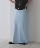 【ローリーズファーム/LOWRYS FARM】のストレッチサテンスカート ブルー|ID: prp329100004530082 ipo3291000000034479421