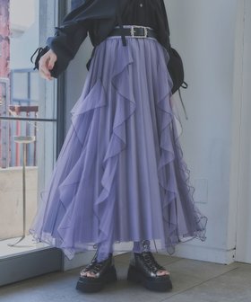 【ハレ/HARE】のシアーレイヤープリーツスカート 人気、トレンドファッション・服の通販 founy(ファニー) ファッション Fashion レディースファッション WOMEN スカート Skirt プリーツスカート Pleated Skirts おすすめ Recommend スウェット Sweat チュール Tulle ドッキング Docking フリル Frills フレア Flare プリーツ Pleats エレガント 上品 Elegant |ID:prp329100004530095