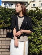 【その他のブランド/Other】のシアーライダースブルゾン 49ブラック|ID: prp329100004530097 ipo3291000000032242534