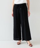 【アンタイトル/UNTITLED】の【セットアップ可能/トレンド】クロシェ風レースワイドパンツ 人気、トレンドファッション・服の通販 founy(ファニー) ファッション Fashion レディースファッション WOMEN セットアップ Setup パンツ Pants おすすめ Recommend クロシェ Crochet シアー Sheer ショート Short セットアップ Set Up トレンド Trend ビンテージ Vintage ポケット Pocket モチーフ Motif ラッセル Russell レース Race ワイド Wide thumbnail ブラック|ID: prp329100004530116 ipo3291000000032028091