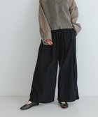 【アーバンリサーチ/URBAN RESEARCH】の『UR TECH』ギャザーワイドパンツ 人気、トレンドファッション・服の通販 founy(ファニー) ファッション Fashion レディースファッション WOMEN パンツ Pants 2025年 2025 2025春夏・S/S Ss,Spring/Summer,2025 ギャザー Gather シンプル Simple 夏 Summer S/S・春夏 Ss・Spring/Summer 軽量 Lightweight thumbnail BLACK|ID: prp329100004530120 ipo3291000000032028108