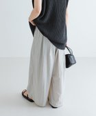 【アーバンリサーチ/URBAN RESEARCH】の『撥水/UVカット/接触冷感/イージーケア』『UR TECH』ギャザーワイドパンツ ICE GRAY|ID: prp329100004530120 ipo3291000000032382790