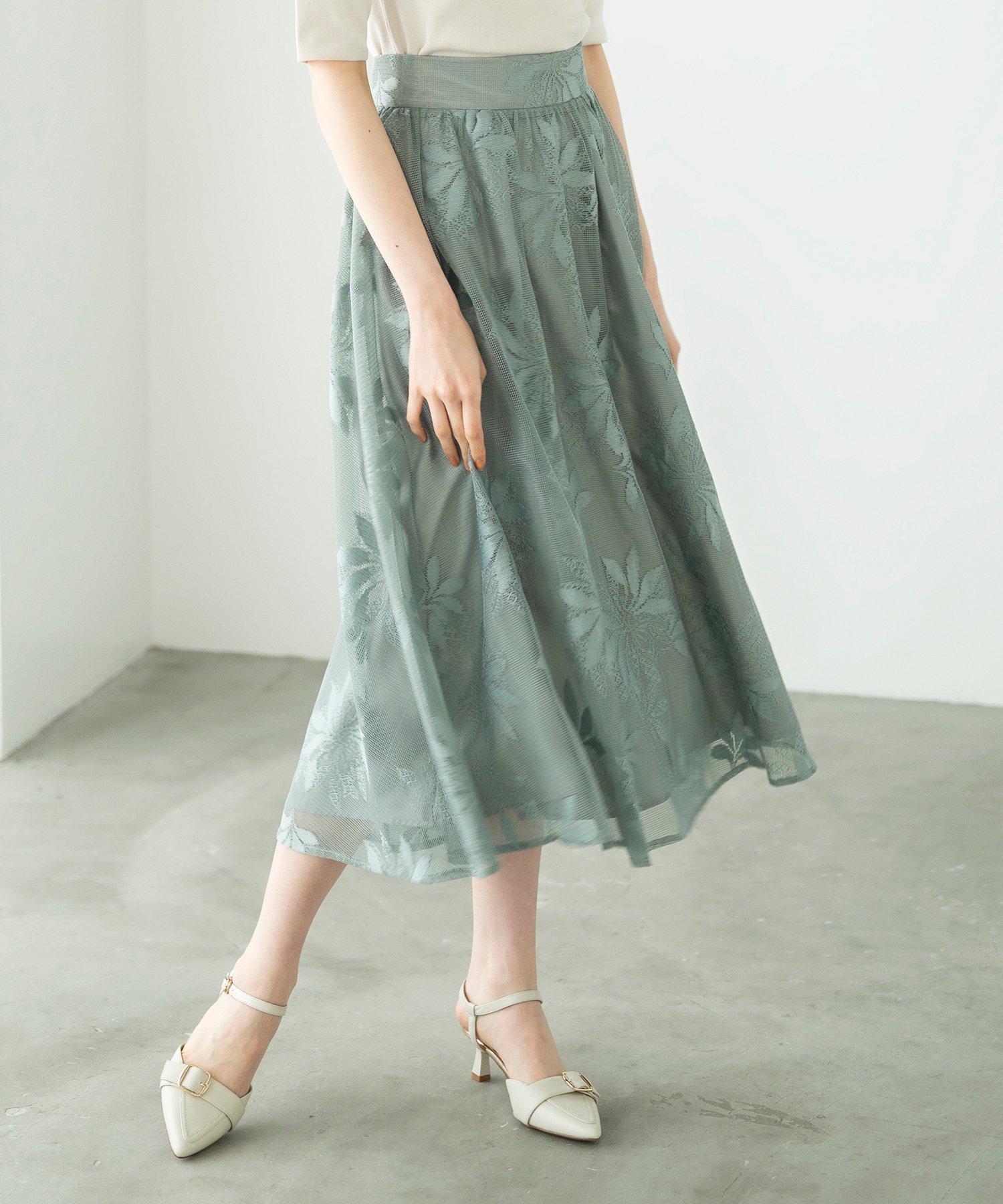 【ミッシュマッシュ/MISCH MASCH】の【2024春夏新作】メッシュフラワーフレアスカート/MM417215 人気、トレンドファッション・服の通販 founy(ファニー) 　ファッション　Fashion　レディースファッション　WOMEN　スカート　Skirt　Aライン/フレアスカート　Flared A-Line Skirts　2024年　2024　2024春夏・S/S　Ss,Spring/Summer,2024　フラワー　Flower　フレア　Flare　メッシュ　Mesh　夏　Summer　春　Spring　S/S・春夏　Ss・Spring/Summer　 other-1|ID: prp329100004530145 ipo3291000000032366015