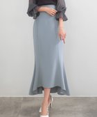 【ジュノア/JUNOAH】のセネア レースアップマーメイドスカート ブルー|ID: prp329100004530171 ipo3291000000032417407