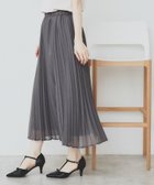 【インデックス/INDEX】のシアープリーツフレアスカート【洗濯機洗い可】 チャコールグレー|ID: prp329100004530177 ipo3291000000032670354