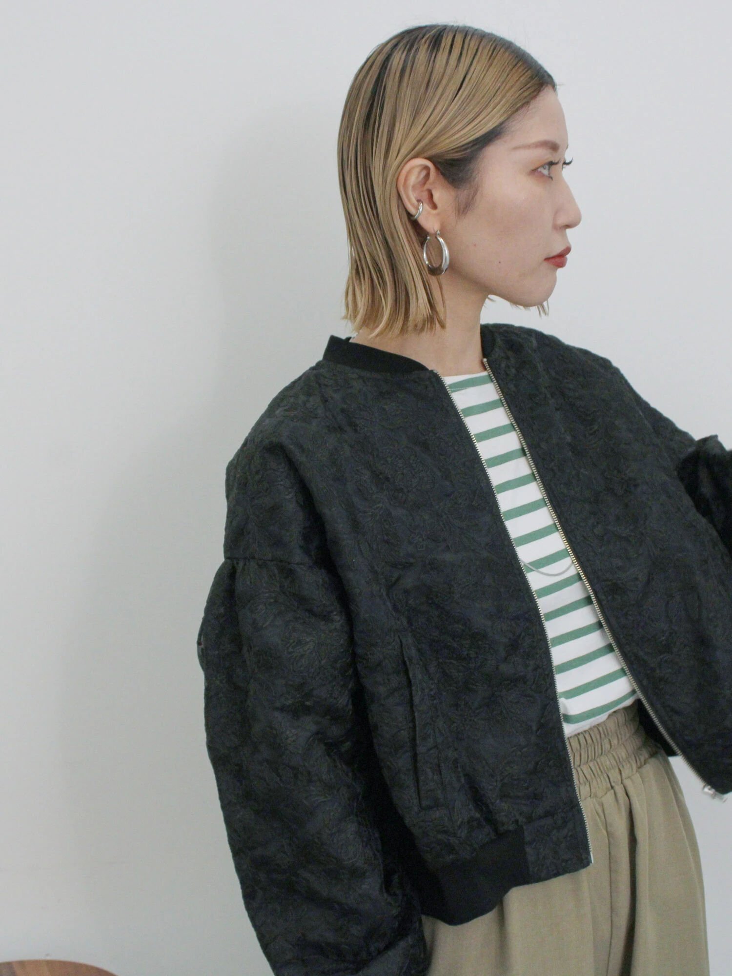 【サマンサモスモス/Samansa Mos2】の総刺繍シアーブルゾン インテリア・キッズ・メンズ・レディースファッション・服の通販 founy(ファニー) 　ファッション　Fashion　レディースファッション　WOMEN　アウター　Coat Outerwear　ブルゾン　Blouson/Jackets　シアー　Sheer　ブルゾン　Blouson　ブラック|ID: prp329100004530180 ipo3291000000032028351