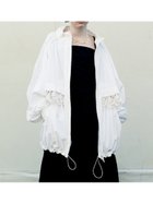 【ファーファー/FURFUR】の【WEB・一部店舗限定カラー】レーストラックジャケット 人気、トレンドファッション・服の通販 founy(ファニー) ファッション Fashion レディースファッション WOMEN アウター Coat Outerwear ジャケット Jackets ギャザー Gather ジャケット Jacket スポーティ Sporty バランス Balance フェミニン Feminine ボトム Bottom ミドル Middle レース Race thumbnail OWHT[002]|ID: prp329100004530193 ipo3291000000032054411