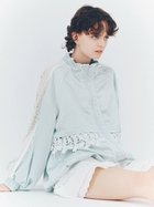 【ファーファー/FURFUR】の【WEB・一部店舗限定カラー】レーストラックジャケット 人気、トレンドファッション・服の通販 founy(ファニー) ファッション Fashion レディースファッション WOMEN アウター Coat Outerwear ジャケット Jackets ギャザー Gather ジャケット Jacket スポーティ Sporty バランス Balance フェミニン Feminine ボトム Bottom ミドル Middle レース Race thumbnail MNT[021]|ID: prp329100004530193 ipo3291000000032054416