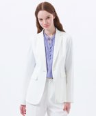 【マッキントッシュ フィロソフィー/MACKINTOSH PHILOSOPHY】の【2025年春夏モデル】DRY OXFORD テーラードジャケット 人気、トレンドファッション・服の通販 founy(ファニー) ファッション Fashion レディースファッション WOMEN アウター Coat Outerwear ジャケット Jackets テーラードジャケット Tailored Jackets おすすめ Recommend ウォッシャブル Washable オックス Ox ジャケット Jacket セットアップ Set Up テーラード Tailored バランス Balance ビジネス 仕事 通勤 Business ファブリック Fabric ワイド Wide 吸水 Water Absorption 夏 Summer 定番 Standard 春 Spring S/S・春夏 Ss・Spring/Summer 秋 Autumn/Fall thumbnail オフホワイト|ID: prp329100004530252 ipo3291000000032361724