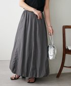 【ディスコート/Discoat】の【WEB限定】バルーンロングスカート チャコールグレー|ID: prp329100004530265 ipo3291000000032028689