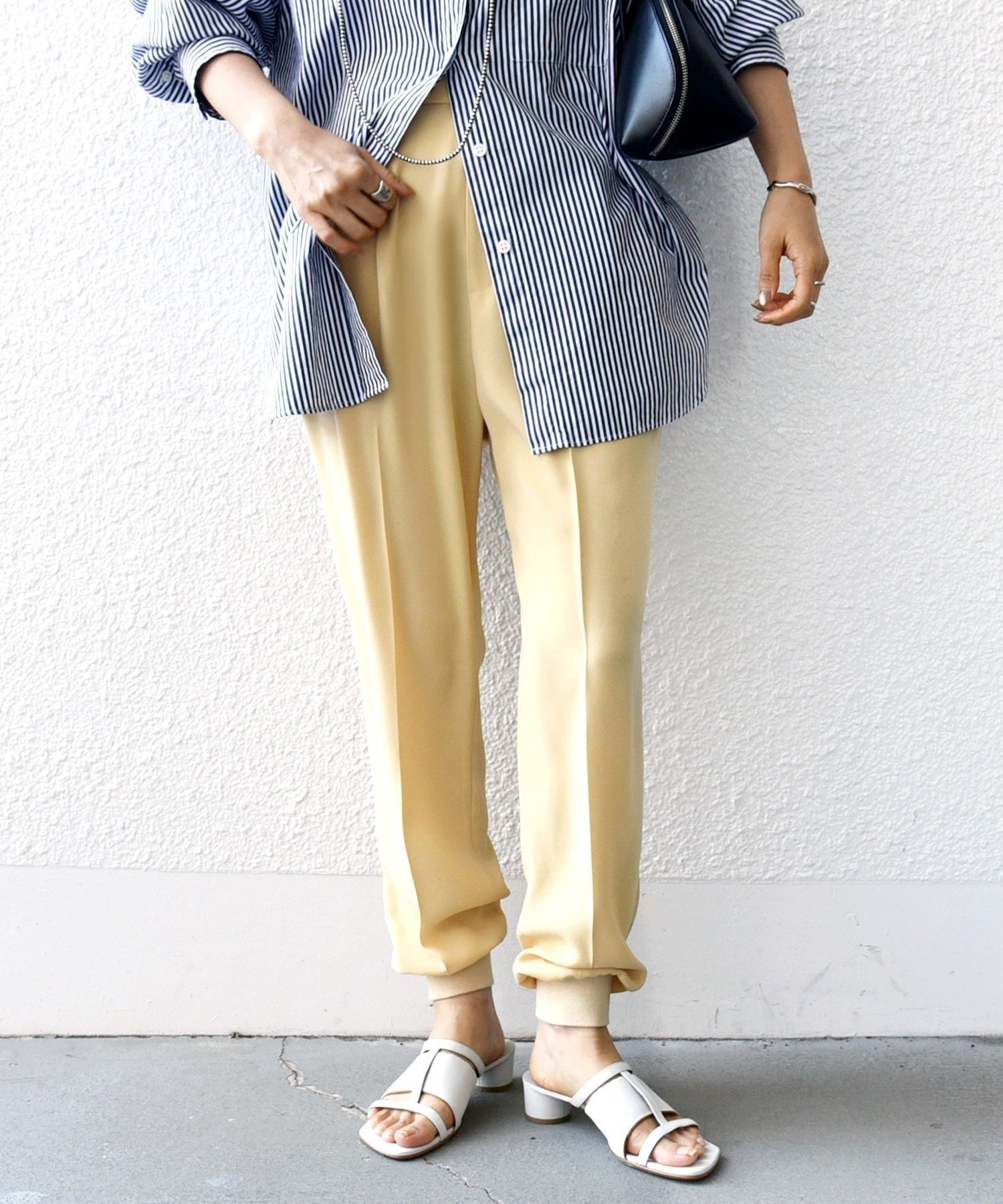 【シップス フォー ウィメン/SHIPS】の手洗い可能 裾 リブ ドロスト パンツ 人気、トレンドファッション・服の通販 founy(ファニー) 　ファッション　Fashion　レディースファッション　Fashion for Women　パンツ　Pants & Trousers　イエロー　Yellow　シューズ　Shoes, Footwear　ジャケット　Jacket, Outerwear　ストレッチ　Stretch, Stretchy Fabric　スニーカー　Sneakers, Trainers　ドレープ　Drape, Draping Fabric　フラット　Flat, Flat Shoes　フロント　Front, Front Design　ミュール　Mule, Backless Shoes　リラックス　Relax, Relaxed Fit　エレガント 上品　Elegant　2025年　2025　2025春夏・S/S　Spring/Summer 2025 SS25　 other-1|ID: prp329100004530267 ipo3291000000033531329