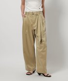 【ビューティ&ユース ユナイテッドアローズ/BEAUTY&YOUTH / UNITED ARROWS】のキュプラブレンド ベルテッド パンツ BEIGE|ID: prp329100004530278 ipo3291000000032702320