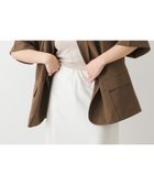 【センスオブプレイス/SENSE OF PLACE by URBAN RESEARCH】の『UR TECH DRYLUXE』リネンライクジャケット BROWN|ID: prp329100004530288 ipo3291000000032028777