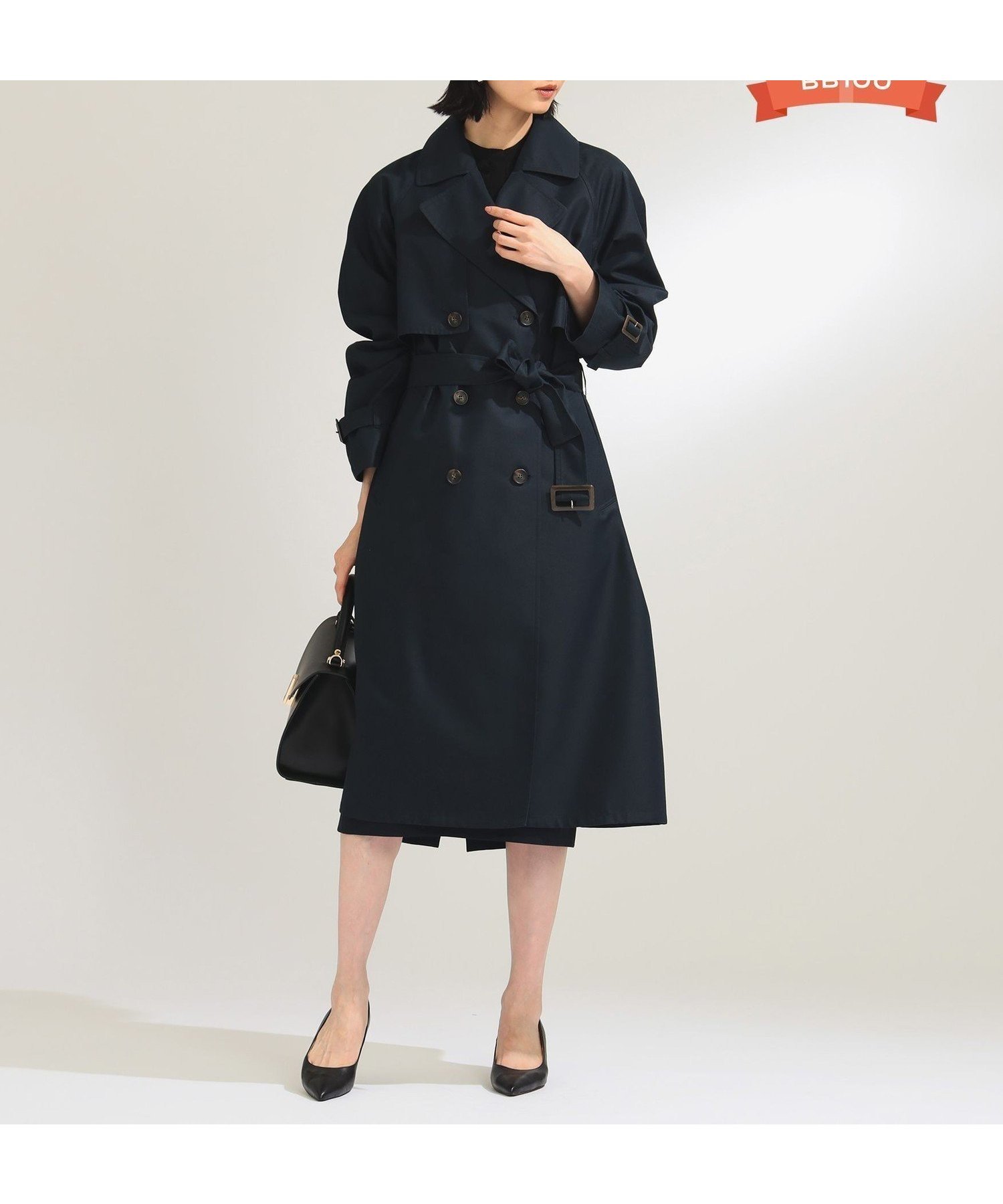 【デミルクス ビームス/Demi-Luxe BEAMS】の【ビームスの百名品】ライト ツイル トレンチコート 25SS 人気、トレンドファッション・服の通販 founy(ファニー) 　ファッション　Fashion　レディースファッション　WOMEN　アウター　Coat Outerwear　コート　Coats　トレンチコート　Trench Coats　2025年　2025　2025春夏・S/S　Ss,Spring/Summer,2025　ツイル　Twill　バランス　Balance　エレガント 上品　Elegant　定番　Standard　 other-1|ID: prp329100004530303 ipo3291000000032028832