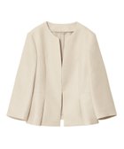 【アナイ/ANAYI】の【セットアップ対応商品】バスケットツイードペプラム ジャケット beige|ID: prp329100004530321 ipo3291000000032028908